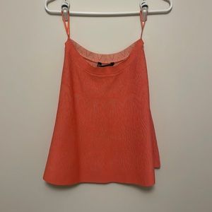 BCBG orange skirt women’s size S